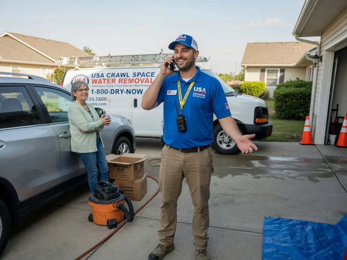 Crawl Space Water Removal Evening Shade, AR FAQs